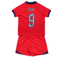 Billiga England Harry Kane #9 Barnkläder Borta fotbollskläder till baby VM 2022 Kortärmad (+ Korta byxor)